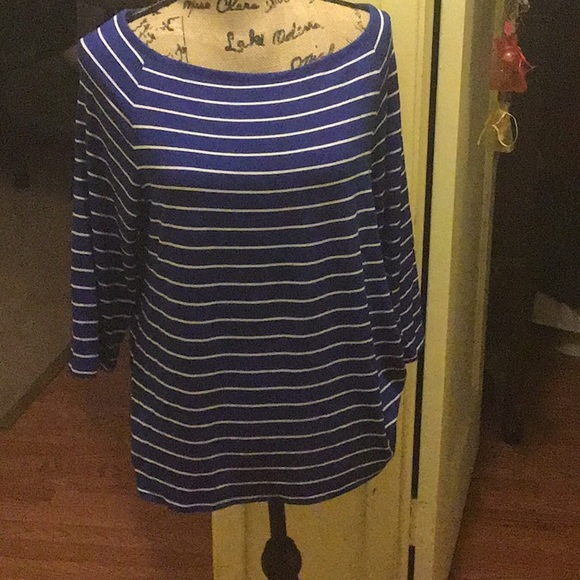 Chico's Tops - Chico’s boat neck stretch shirt size 3. Chico’s